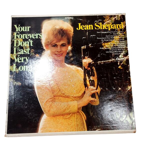 Lot of 2 Capitol Vinyl Records Jean Shepard AL Martino My Cherie 12" 33 rpm Vtg - Picture 6 of 12
